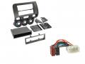Radioeinbauset f�r Doppel DIN Autoradio in Honda Jazz (2004-2008) - rauch-silber