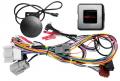 Einbauset mit Lenkradadapter f�r 9 Zoll Autoradio in Ford Fiesta (2010-2014) - schwarz