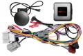 Einbauset mit Lenkradadapter f�r 9 Zoll Autoradio in Ford Fiesta (2009-2010) - schwarz