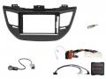 Einbauset mit Lenkradadapter f�r 9 Zoll Autoradio in Hyundai Tucson (TL, 2015-2018)