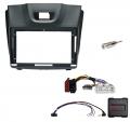 Einbauset mit Lenkradadapter f�r 9 Zoll Autoradio in Isuzu D-Max (2012-2018), MU-X - schwarz