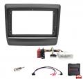Einbauset mit Lenkradadapter f�r 9 Zoll Autoradio in Isuzu D-Max (2020-2025) - schwarz