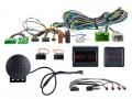 Einbauset mit Lenkradadapter f�r 9 Zoll Autoradio in Volvo XC90 (2002-2014), PDC