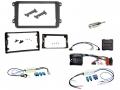 Einbauset mit Lenkradadapter f�r 9 Zoll Autoradio in VW Golf V (ab 2003), Ant. Set