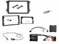 Einbauset mit Lenkradadapter f�r 9 Zoll Autoradio in VW Golf V (ab 2003)