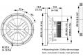 Kenwood KFC-PS2517W - 25 cm Passiv Subwoofer mit 1300 Watt (RMS: 250 Watt)