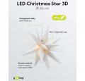 LED-Weihnachtsstern 3D, 56 cm, batteriebetrieben