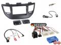 Einbauset mit Lenkradadapter f�r Doppel DIN Autoradio in Hyundai Tucson (2015-2018) - Nav., schwarz