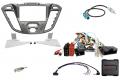 Einbauset mit Lenkradadapter f�r Doppel DIN Autoradio in Ford Transit Cu., Tourneo Cu. (12-18), PDC
