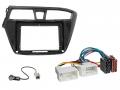 Radioeinbauset f�r 9 Zoll Autoradio in Hyundai i20 (GB, 2014-2018) - schwarz